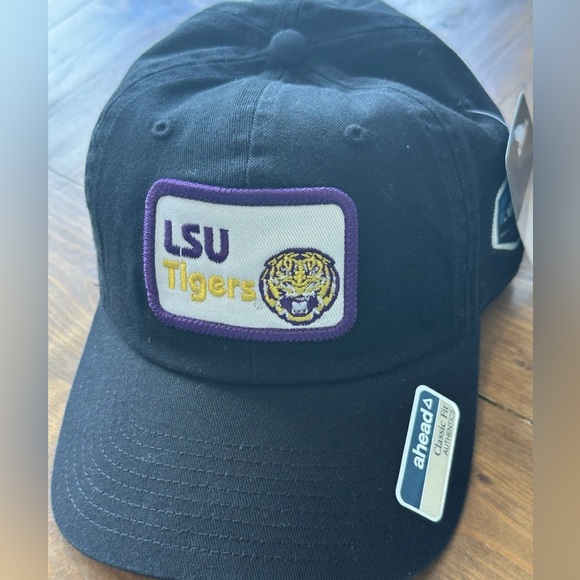 LSU Louisiana State University Tigers Adjustable Hat Black Reliaquest Bowl New - Picture 1 of 4